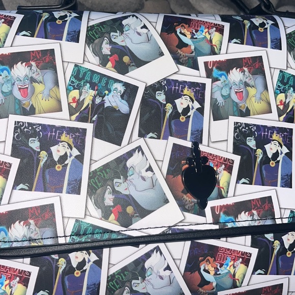 Loungefly Disney Villians Loungefly Purse + matching Wallet  🪪 👜 - Picture 2 of 11